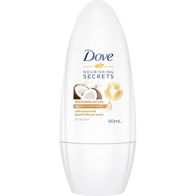 Dove Nourishing Secrets Coconut Jasmine Flower Scent 48hr Antiperspirant 50ml