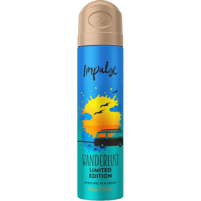 Impulse Wanderlust Body Spray 75ml