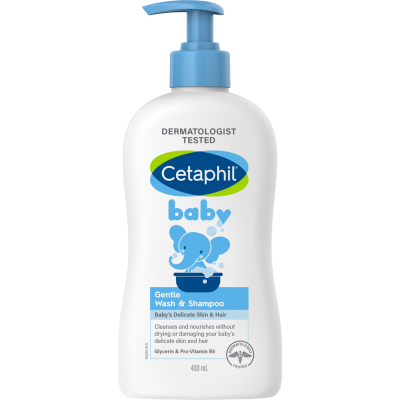 Cetaphil Baby Gentle Wash & Shampoo 400ml