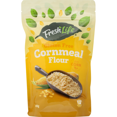 Fresh Life Gluten Free Cornmeal Flour 450g