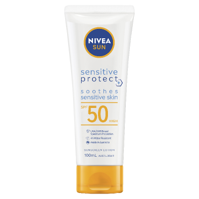 Nivea Sun Sensitive Protect Sunscreen Lotion SPF50 100ml