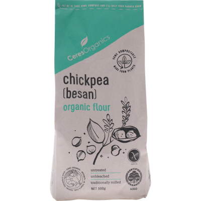 Ceres Organics Chickpea (besan) Organic Flour 500g