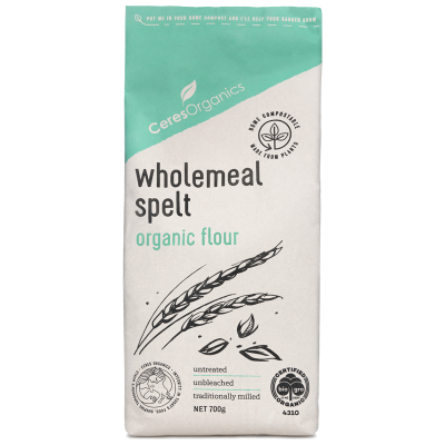 Ceres Organics Wholemeal Spelt Organic Flour 700g