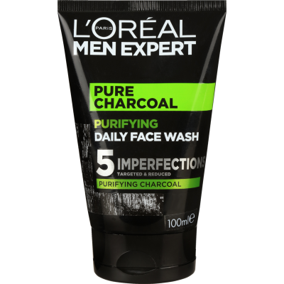 L'Oreal Paris Pure Charcoal Purifying Daily Face Wash 100ml