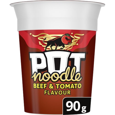 Pot Noodle Beef & Tomato Flavour Noodle 90g