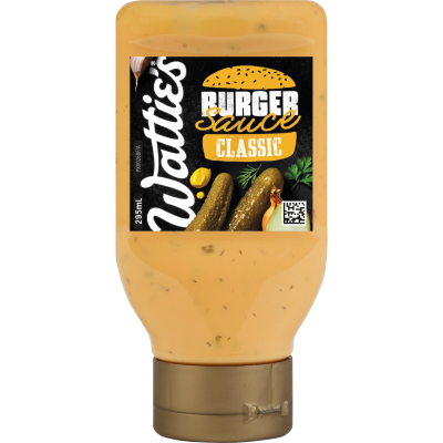 Wattie's Classic Burger Sauce 295ml