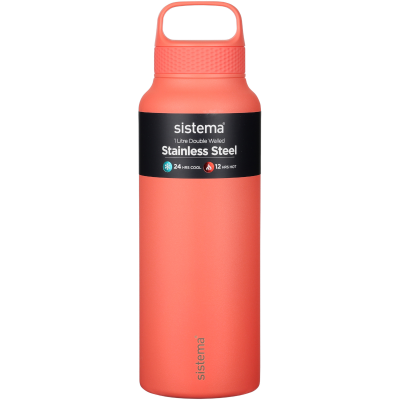 Sistema Stainless Steel Drink Bottle 1L 1pk