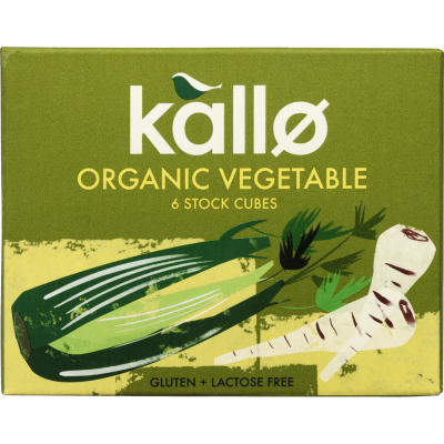 Kallo Organic Vegetable Stock Cubes 66g