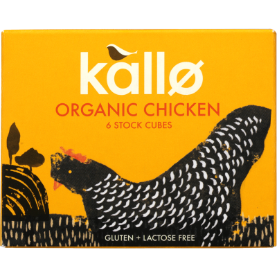 Kallo Organic Chicken Stock Cubes 66g