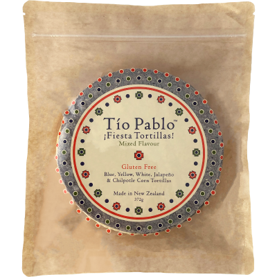 Tio Pablo Fiesta Tortillas 12 x 31g