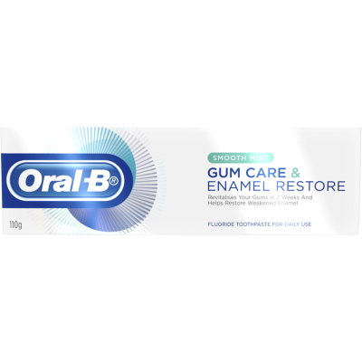 Oral-B Gum Care & Enamel Smooth Mint Restore Toothpaste 110g