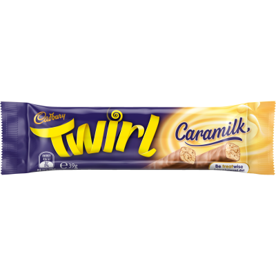 Cadbury Twirl Caramilk Chocolate Bar 39g