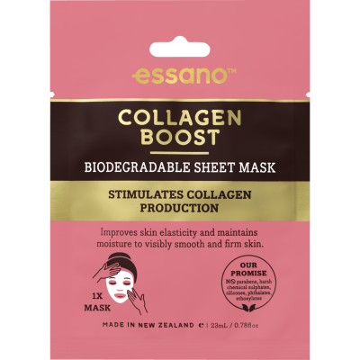 Essano Collagen Boost Biodegradable Sheet Mask 23ml