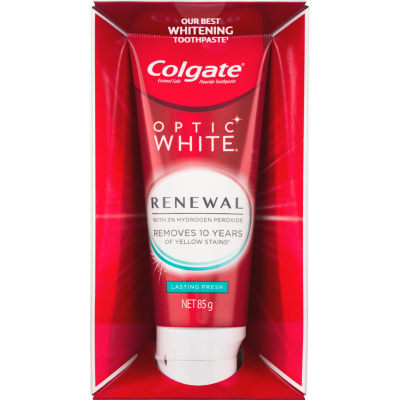 Colgate Optic White Renewal Lasting Fresh Whitening Toothpaste 85g