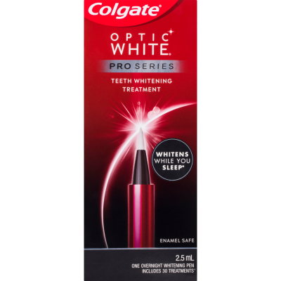 Colgate Optic White Overnight Teeth Whitening Treatment Pen 1pk