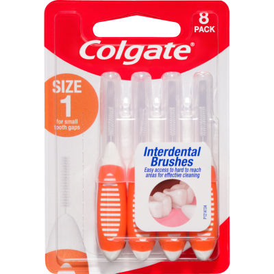 Colgate Size 1 Interdental Brushes 8pk