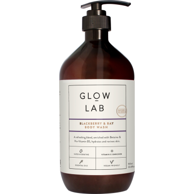 Glow Lab Blackberry & Bay Body Wash 900ml