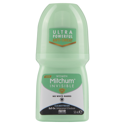Mitchum Women Invisible Clear Fresh 48hr Anti-Perspirant & Deodorant 50ml