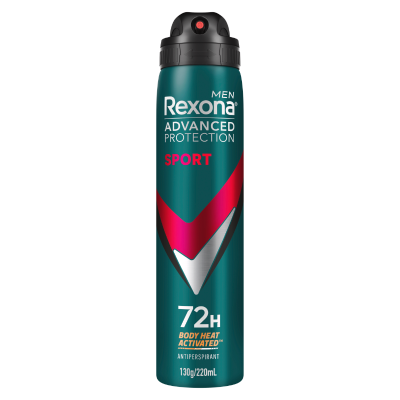 Rexona Men Advanced Protection Sport 72Hr Antiperspirant Deodorant 220ml