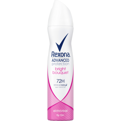 Rexona Advanced Protection Bright Bouquet 72Hr Antiperspirant 220ml