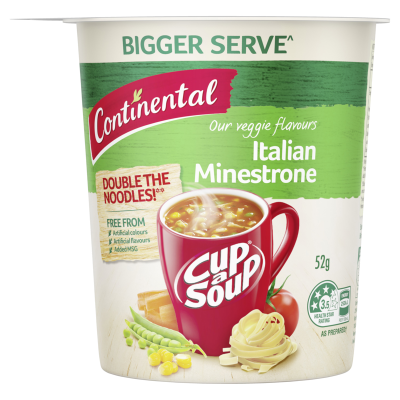 Continental Italian Ministrone Cup A Soup 52g