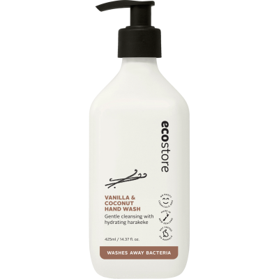 Ecostore Vanilla & Coconut Hand Wash Pump 425ml