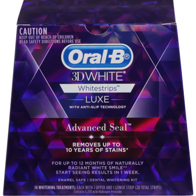 Oral-B 3D Advance Seal White Strips 14pk