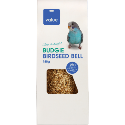 Value Budgie Birdseed Bell 140g