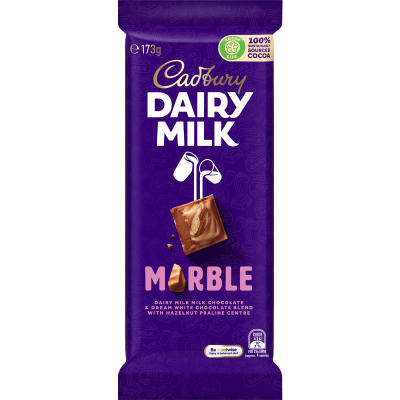 Cadbury Dairy Milk Marble Chocolate Block 173g