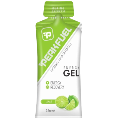 PeakFuel Lime Sports Gel Sachet 35g