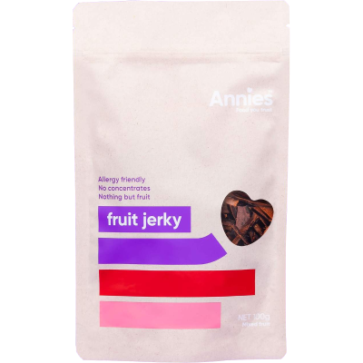 Annies Mixed Fruit Jerky. 100g