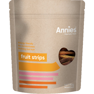 Annies Mixed Fruit Strips. 90g