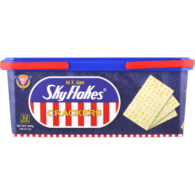 M.Y. San Sky Flakes Plain Crackers 800g