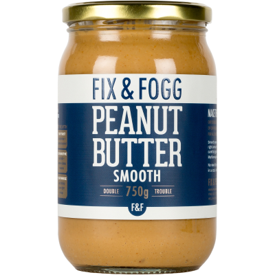 Fix & Fogg Smooth Peanut Butter 750g