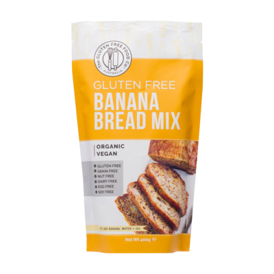 The Gluten Free Food Co Banana Bread Mix 400g