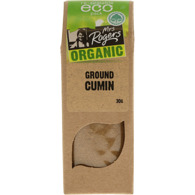 Mrs Rogers Organic Ground Cumin 30g