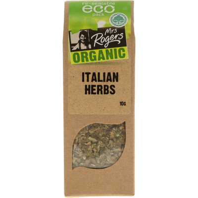 Mrs Rogers Organic Eco Italian Herbs 10g
