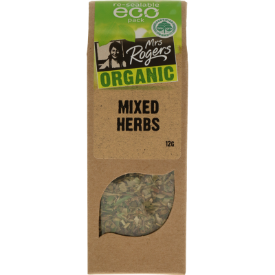 Mrs Rogers Organic Eco Mixed Herbs 12g