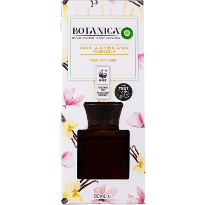 Botanica Vanilla & Himalayan Magnolia Reed Diffuser 80ml