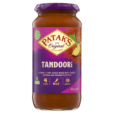 Patak's Tandoori Simmer Sauce 450g