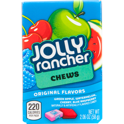 Jolly Rancher Original Flavour Chews 58g