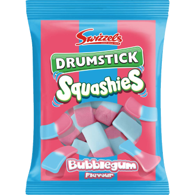 Swizzels Bubblegum Drumstick Squashies 160g