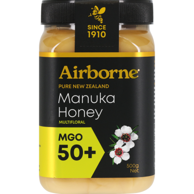Airborne Manuka Multifloral Honey 50+ 500g