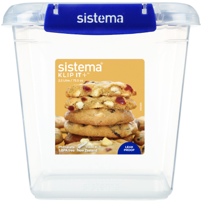Sistema Klip It+ Square Container 2.2L 1pk