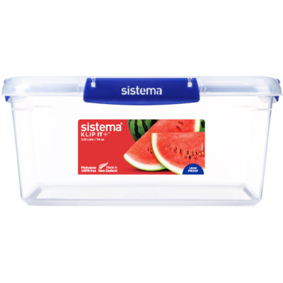 Sistema Klip It+ Rectangle Container 3.35L 1pk