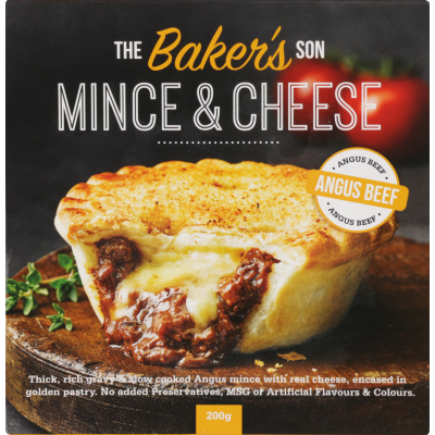 The Baker's Son Mince & Cheese Pie 200g
