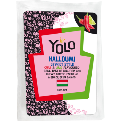 Yolo Chilli & Lime Halloumi Cheese 200g