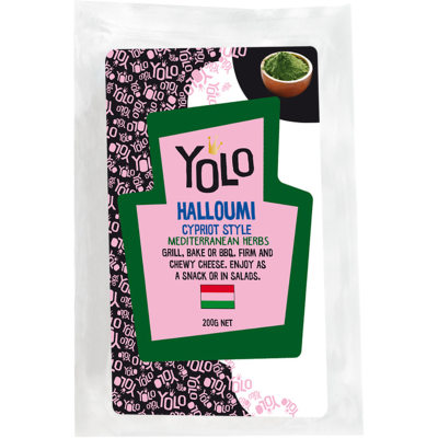 Yolo Mediterranean Herbs Halloumi Cheese 200g