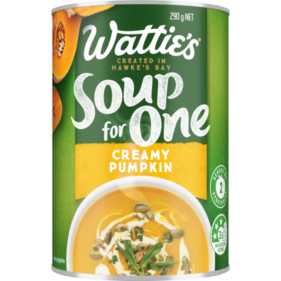 Wattie's Soup For One Creamy Pumpkin Soup 290g