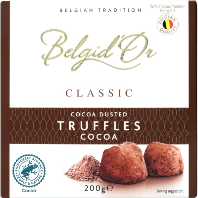 Belgdi'Or Classic Cocoa Dusted Truffles 200g